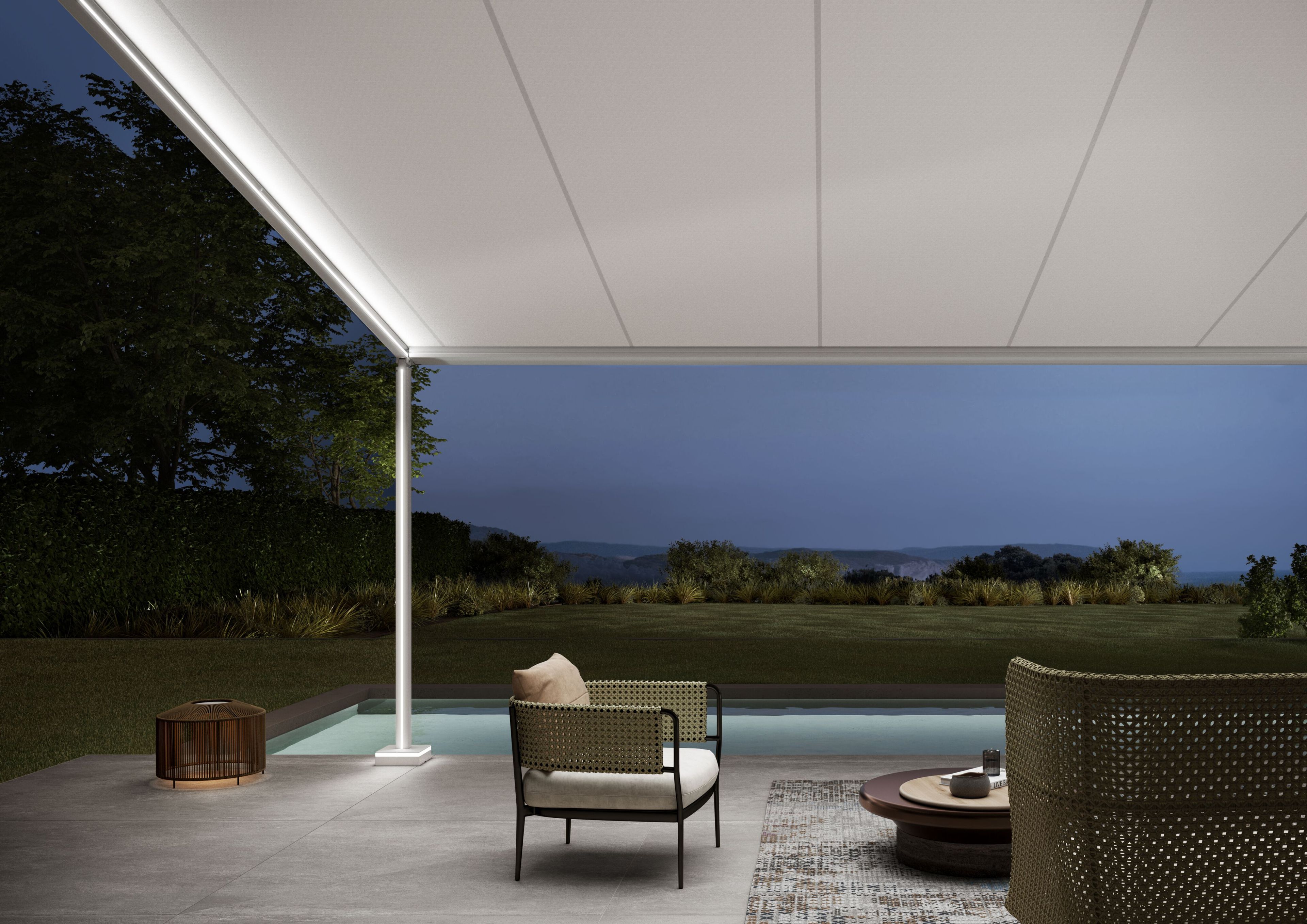 Навес для мусорного ведра с системой привода с двигателем markilux MARKILUX PERGOLA STYLE ARCH-00050073 - Вид №3