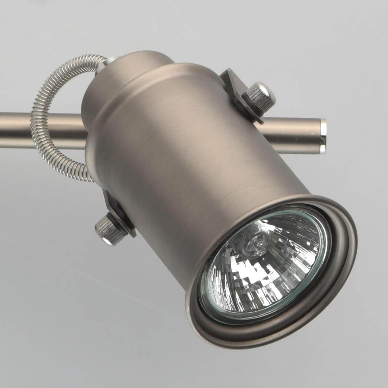 Спот настенный серебристый De Markt "Вальтер 1" 551020704 DE MARKT ВАЛЬТЕР 1 00-3891279 Серебро  - Вид №2