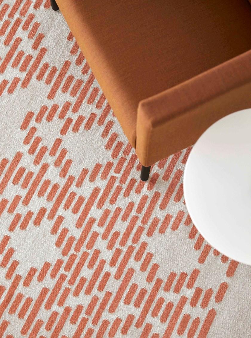 GAN Прямоугольный шерстяной коврик ручной работы с геометрическими мотивами Kilim sun-id-1390298 - Вид №4