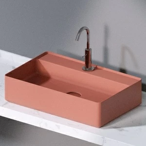 L621142 Накладная раковина на столешницу  прямоугольная A. e T. Italia Fly