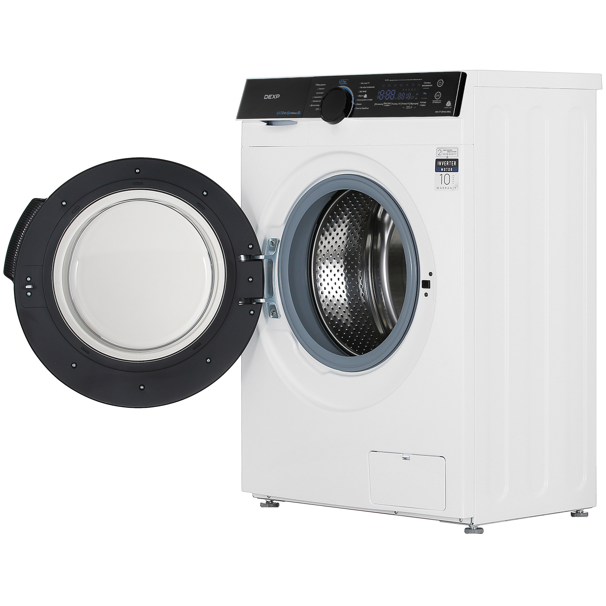 5429378 Стиральная машина DEXP WM-F712KMA/WBSI белый STDN-0019684 - Вид №7