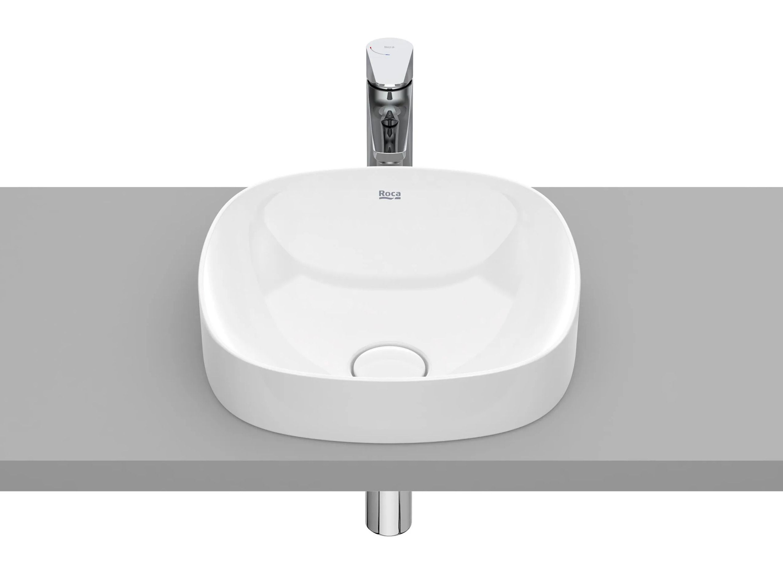Керамическая раковина с полукруглой поверхностью Roca Inspira ARCH-00034799