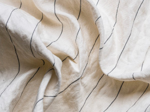 Хлопчатобумажная полосатая ткань