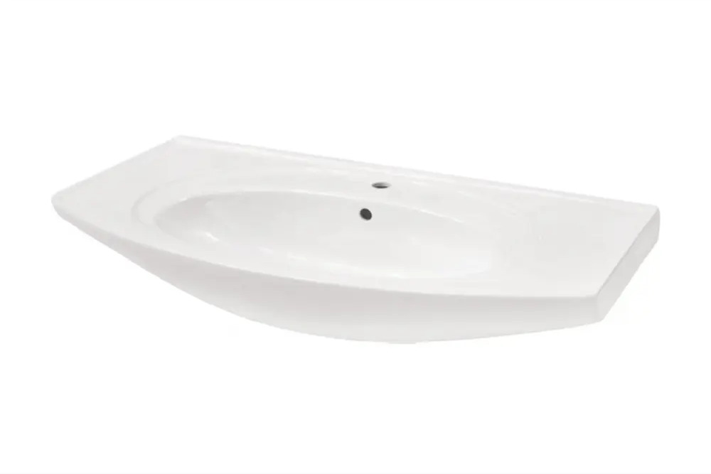 91642033 Раковина Santek Энигма 1WH207777 100см отверстие под смеситель STLM-0983703
