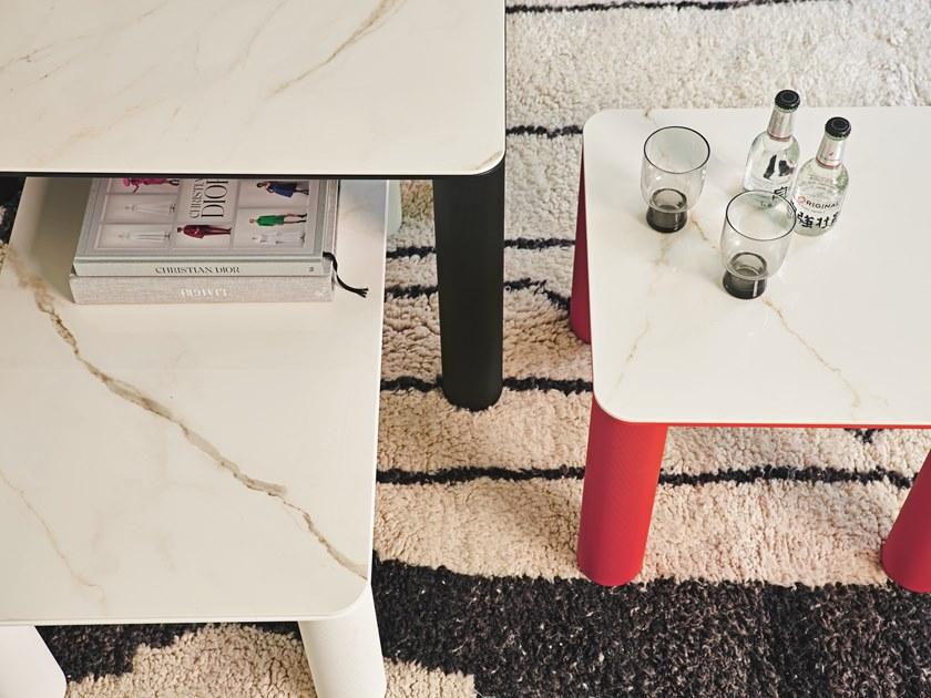 Midj Прямоугольный журнальный столик из крашеного металла sun-id-1420705 - Вид №3