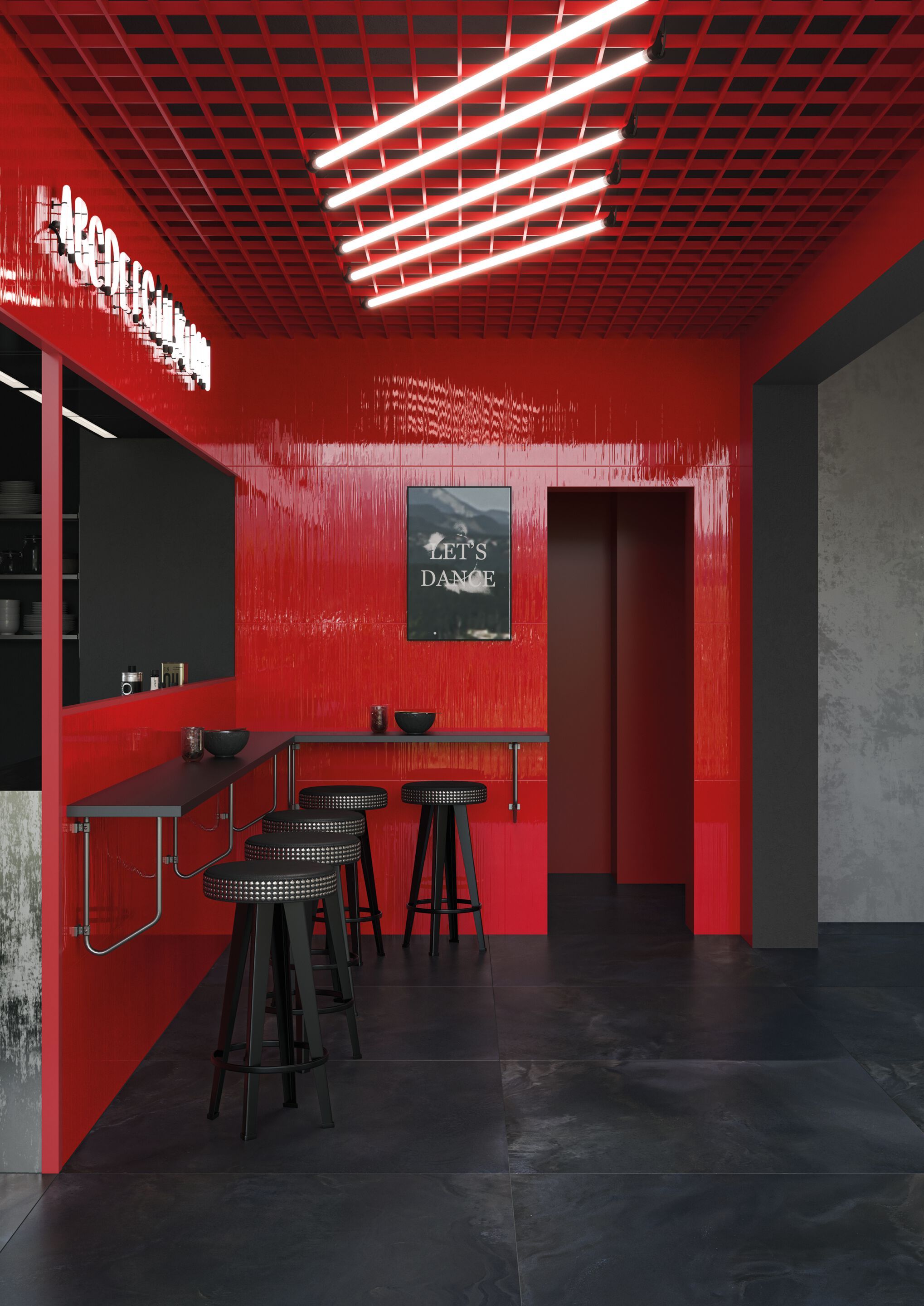 Пол / керамогранит с мраморным эффектом IRIS Ceramica Diesel Living ARCH-00111758 - Вид №1