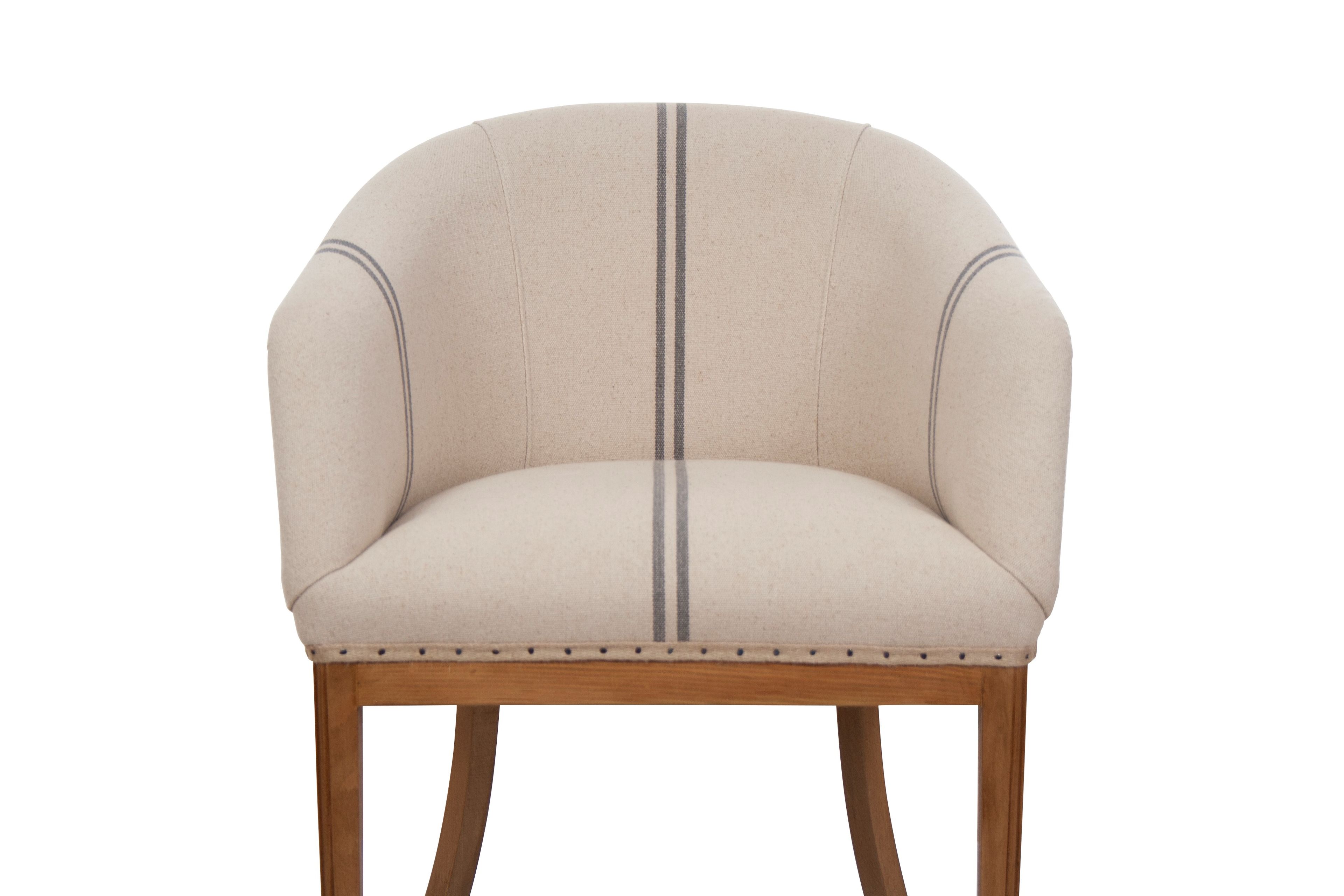 Мягкий джутовый стул с подлокотниками CREARTE COLLECTIONS Girona Essence ARCH-00060049 - Вид №12