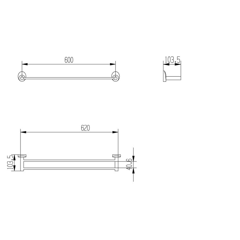 R70119 Полотенцедержатель Raiber  - Вид №3