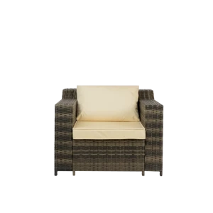 Кресло садовое Орсон 99x90x80 см ротанг коричневый 89368284 STLM-2167264