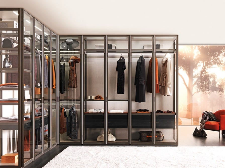 Модульная угловая гардеробная MisuraEmme PALO ALTO ARCH-00066467