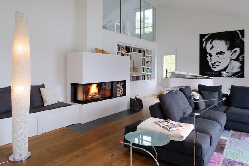 RÜEGG Угловой стальной дровяной камин с панорамным остеклением Classic line sun-id-1401982 - Вид №29