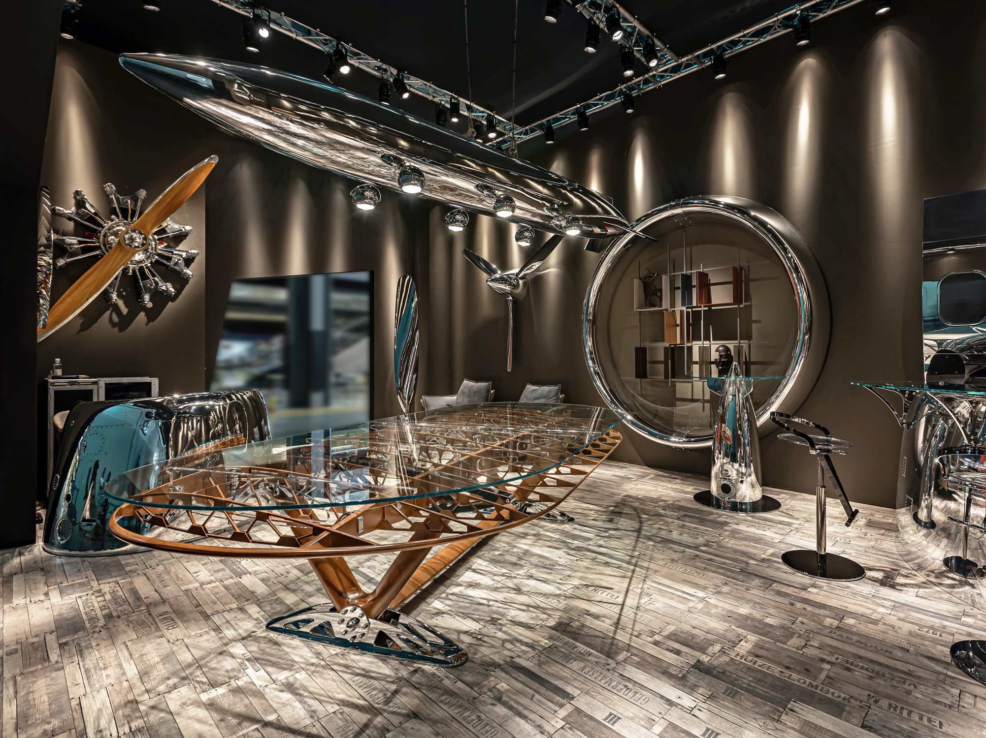 Настенный книжный шкаф Arteinmotion AIR-LIB0173 ARCH-00146464 - Вид №1