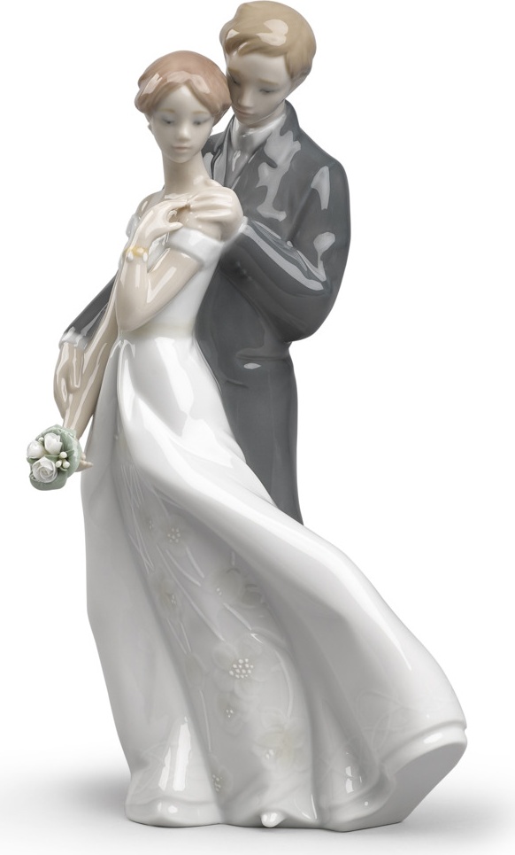 10669034 LLADRO Фигурка Lladro "Вечная любовь" 12x23см Фарфор Lladró 