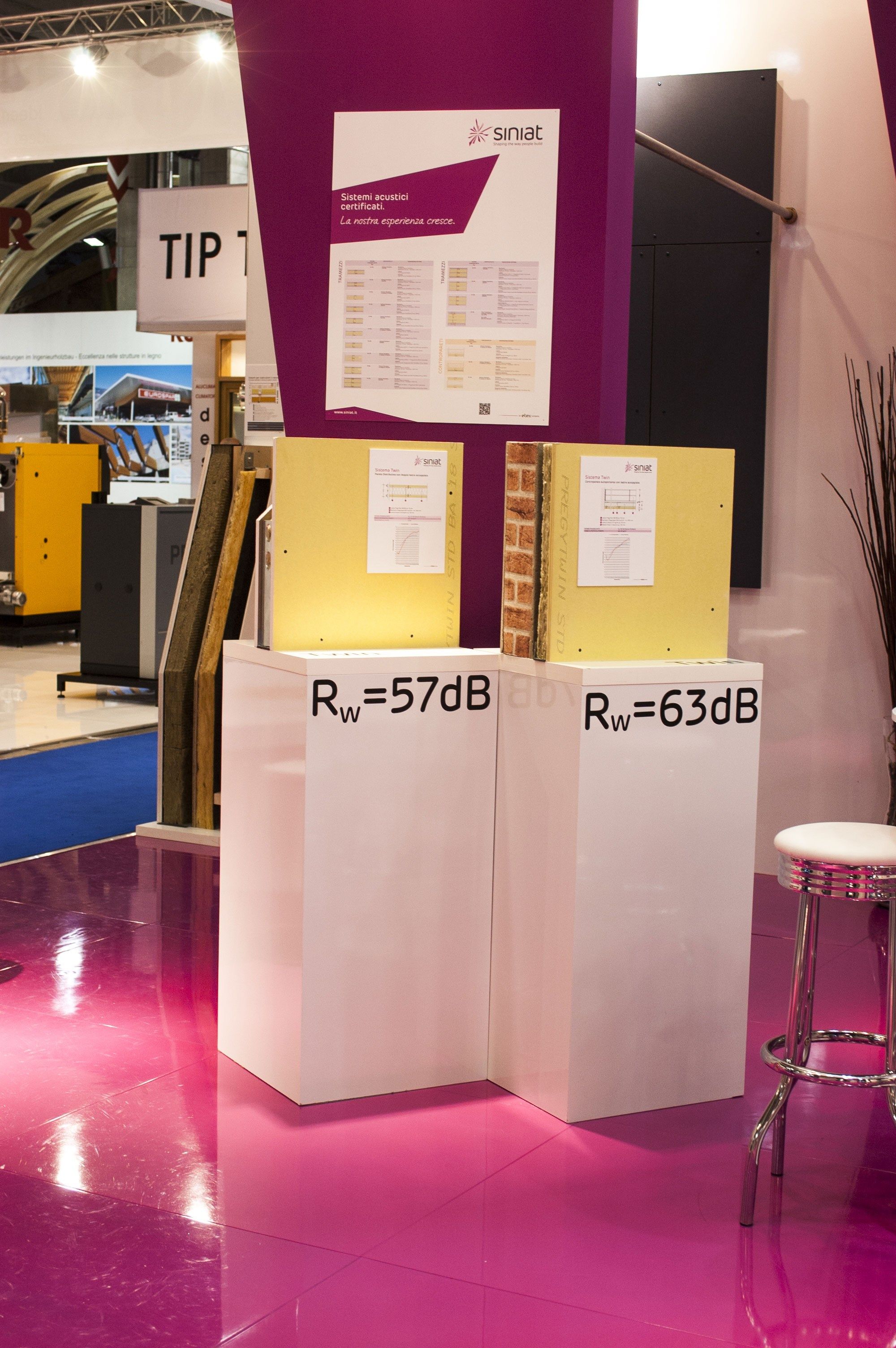 Высокая акустическая производительность с покрытием гипсовой плиты Siniat by etex PregyTwin ARCH-00010633 - Вид №1