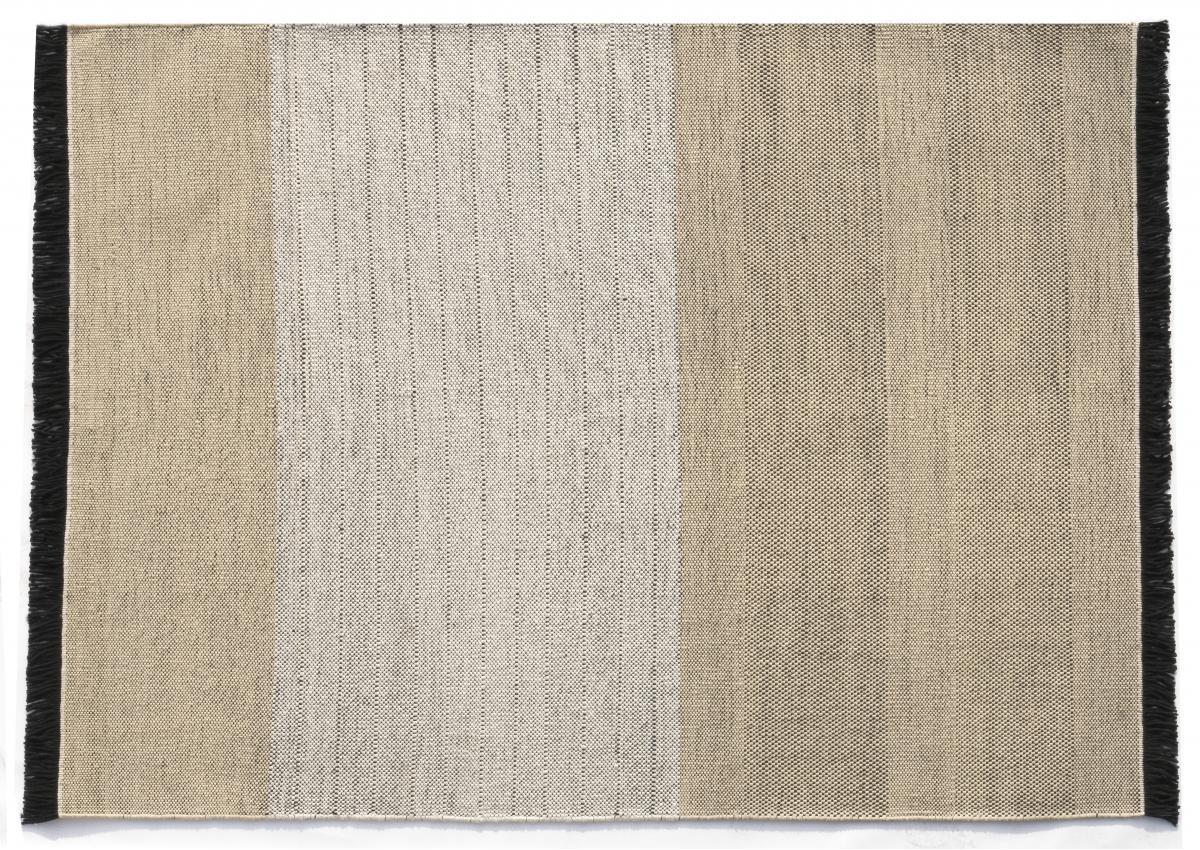 085210 Уличный ковер Stripes Black Nanimarquina Tres Santreyd - Вид №4