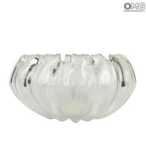 2918 ORIGINALMURANOGLASS Вазочка из дутого стекла - Original Murano Glass OMG 23 см
