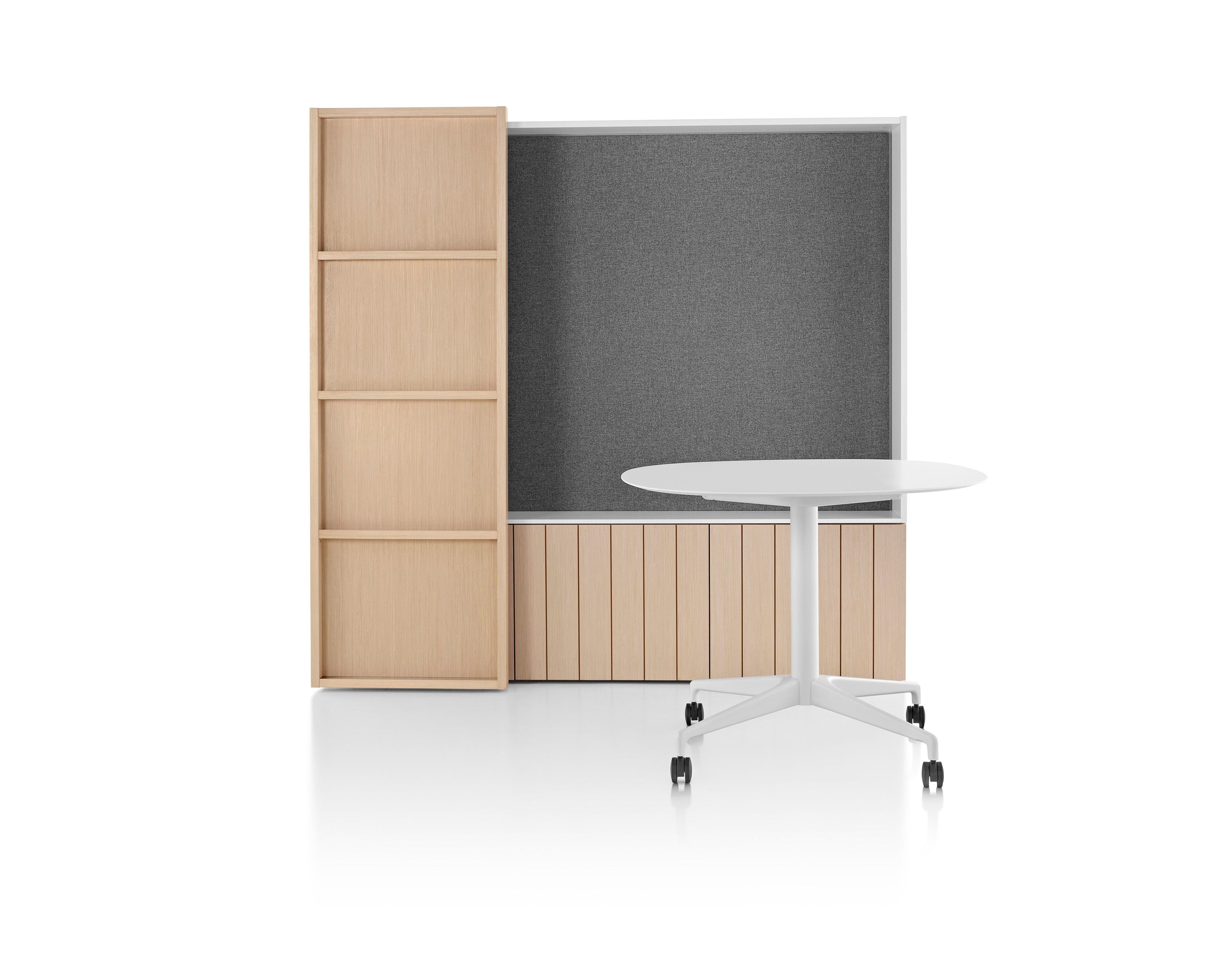 Секционный стол с регулируемой высотой и встроенной полкой Herman Miller местный ARCH-00031861 - Вид №21