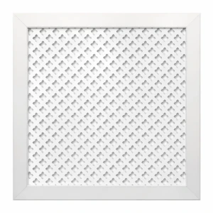 Экран радиатора Готико 60x60 см МДФ цвет белый