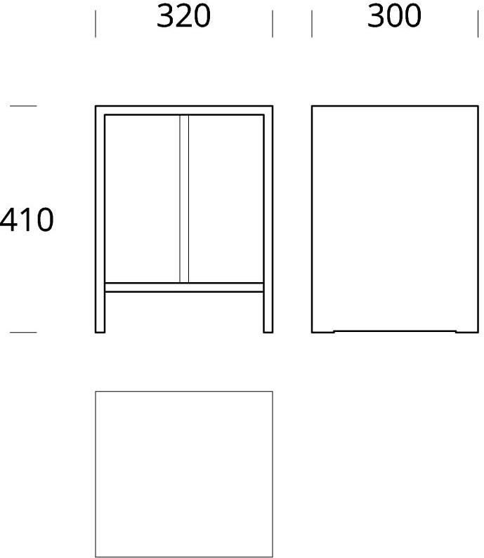 Nikari Книжный шкаф из березы / журнальный столик Arte sun-id-1361639 - Вид №4