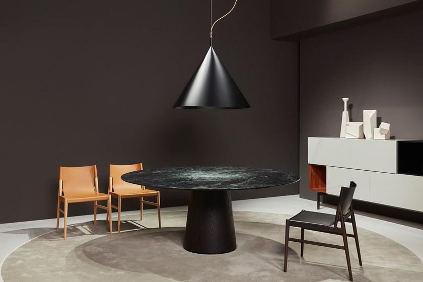 Porro Круглый шерстяной коврик ручной работы Enigmi sun-id-1383938 - Вид №2