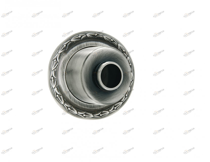 046392.C00.50 Комплект отделки для 2-х сторон настенного переключателя Яркий хром Mestre 