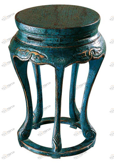 Табурет Bern ДОМАШНЯЯ ОБСТАНОВКА ЗОЛОТОЙ ВЕК 115773 Зеленый Santreyd 