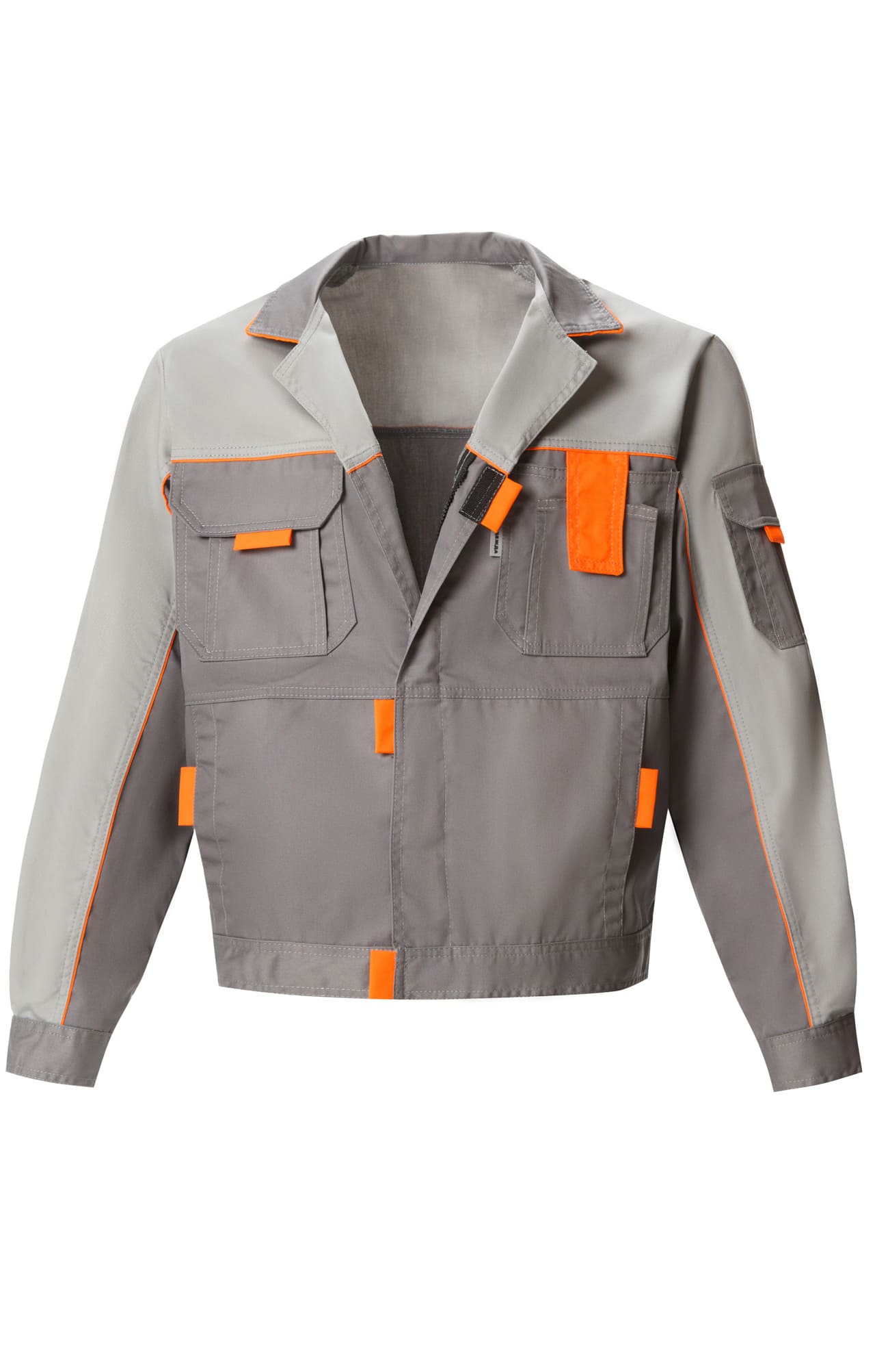 65224 Костюм "Профессионал-1" темно-серый со светло-серым  Летняя спецодежда  размер 56-58/194-200  - Вид №3