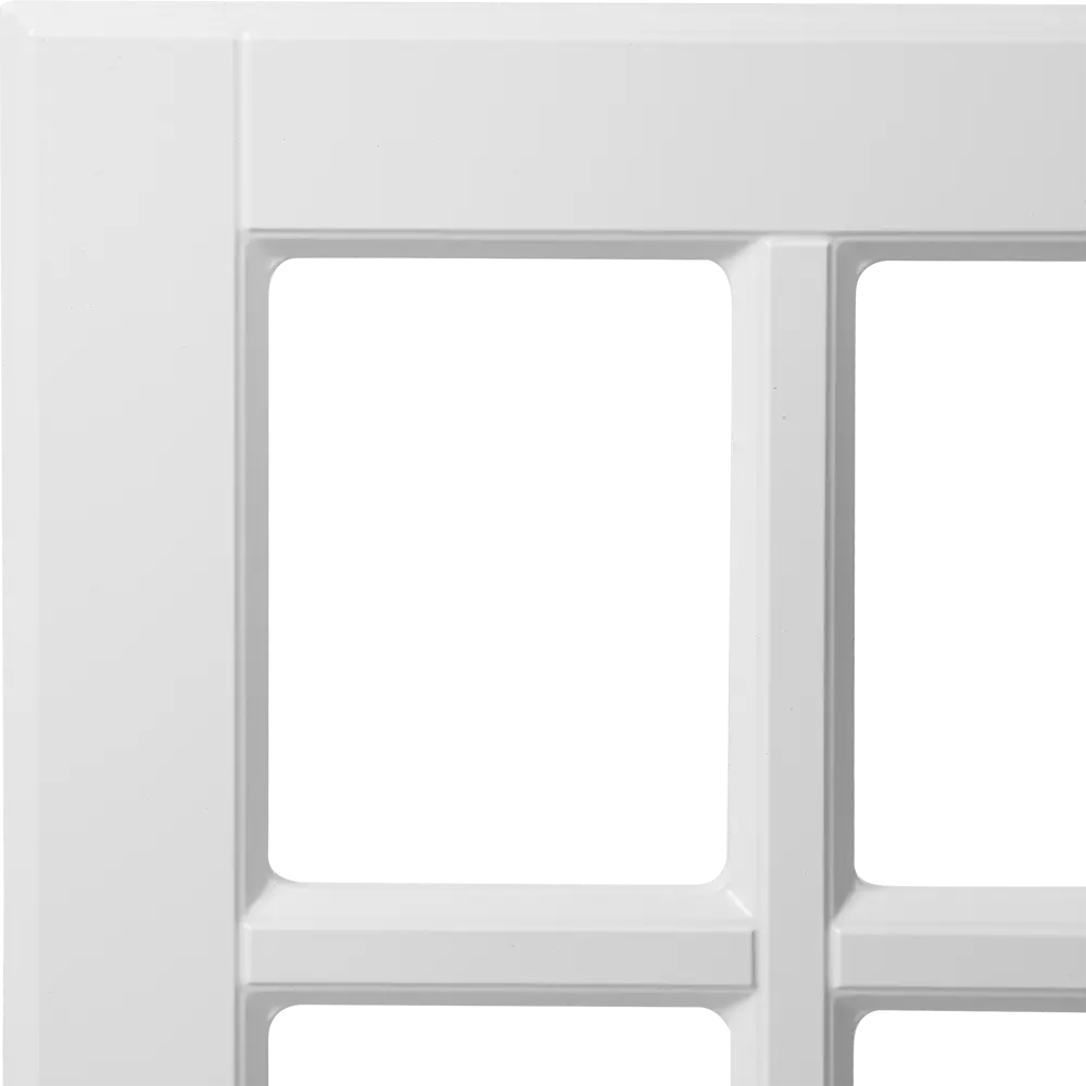 Витрина для шкафа Delinia «Леда белая» 40x70 см, МДФ, цвет белый STLM-2015638 - Вид №1