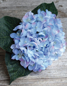 2635 102 a3 Гроздь искусственная гортензия, 6-кратная, 22 см, сине-фиолетовая H-andreas