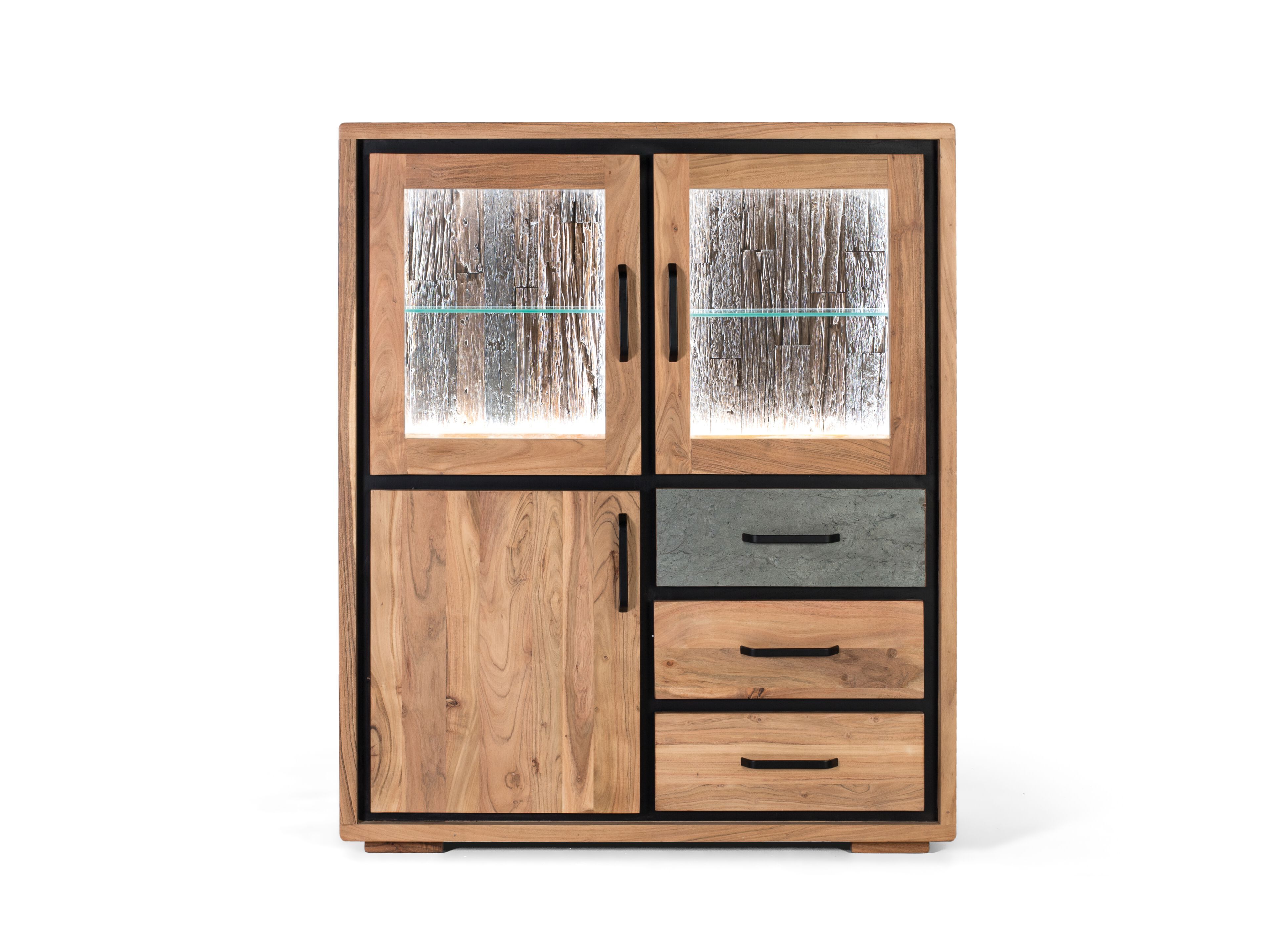 Шкаф из акации с распашными дверцами Giner y Colomer 1838 ARCH-00111789