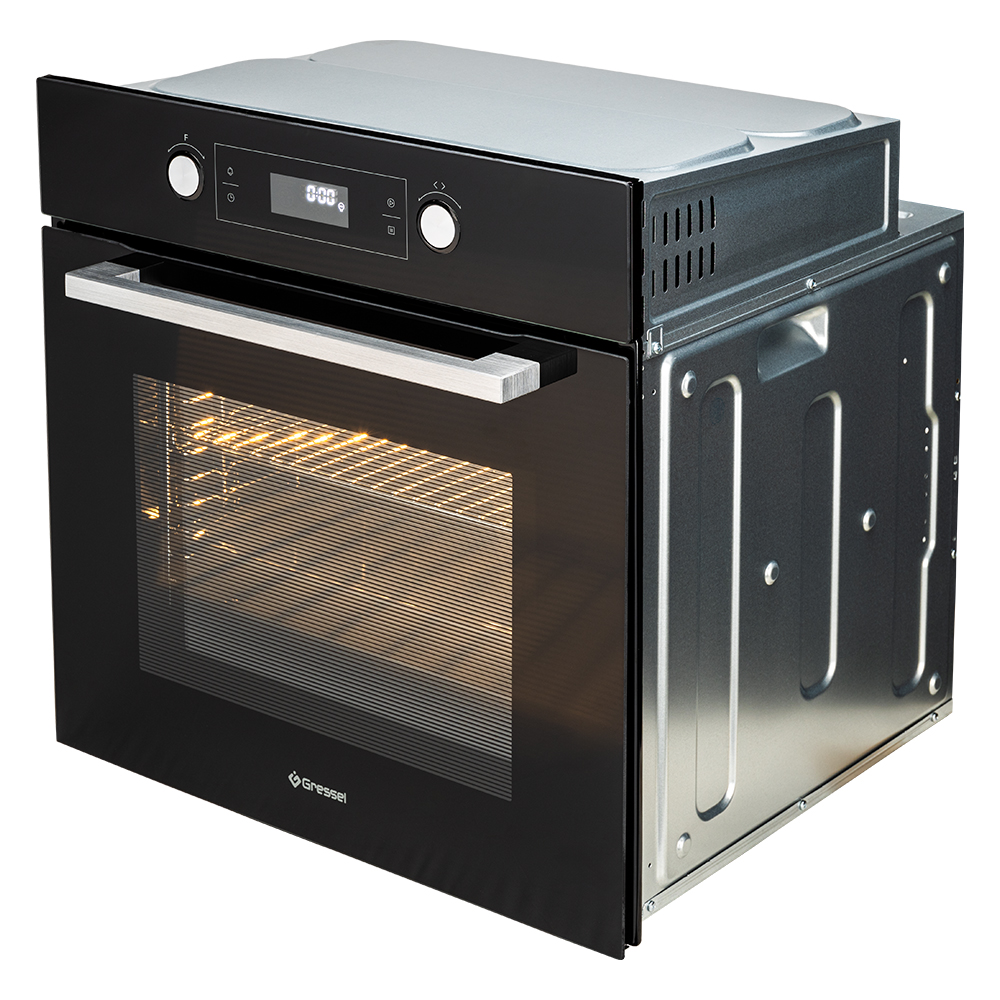 9256881 Электрический духовой шкаф Gressel RU6ES7769000 черный STDN-0117099 - Вид №3