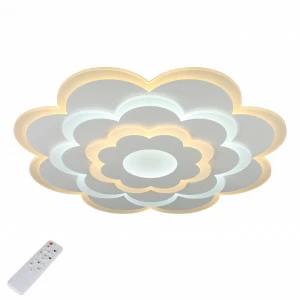 Потолочный светодиодный светильник с пультом ДУ Omnilux Granarola OML-05107-120 OMNILUX GRANAROLA 202797 Белый