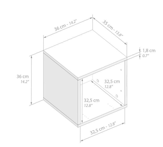 Модульная оборудованная стена установленная стеной в меламинированном Mobili Fiver Easy ARCH-00044646 - Вид №81