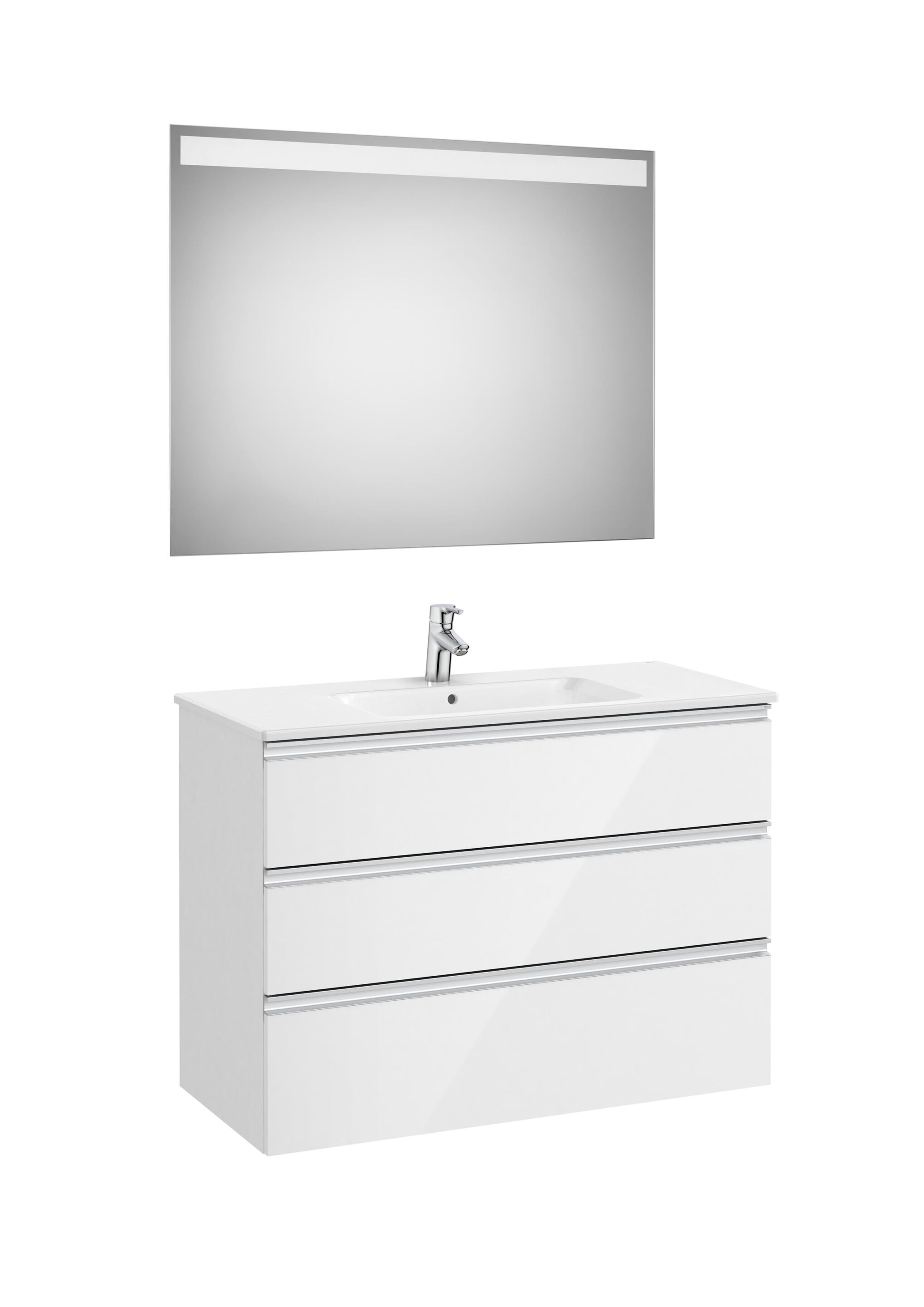 Деревянный умывальник с зеркалом и встроенной раковиной Roca UNIK A8515 / A8518 ARCH-00035896 - Вид №93