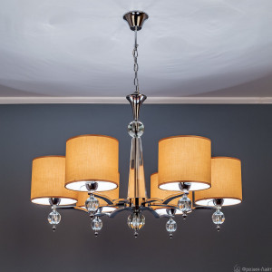 Frezia Light 1006/6 mokka 100 люстра подвесная