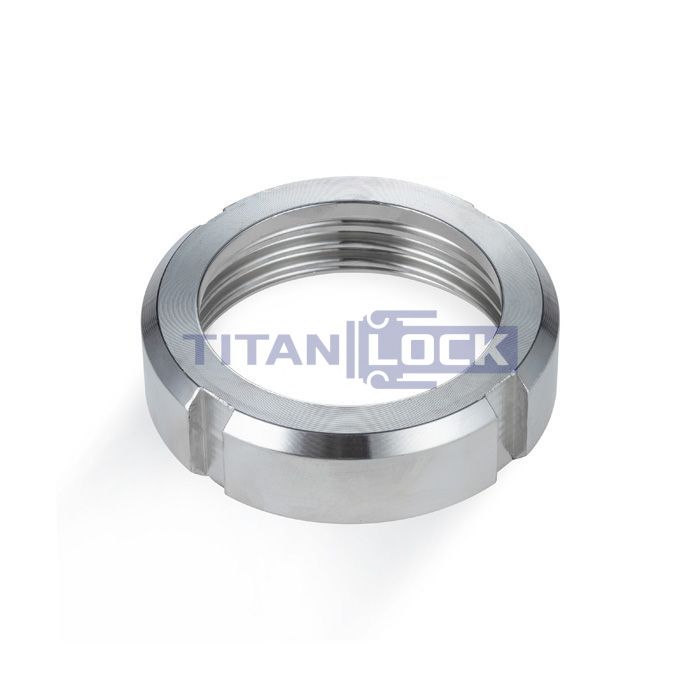 Молочная гайка по стандарту SMS 1/4" нерж. 304 TL1/4NUTS-S TITAN LOCK 