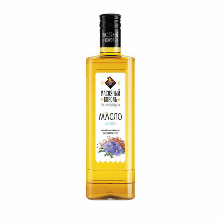 Масло льняное Масляный Король 350 мл Santreyd 5852