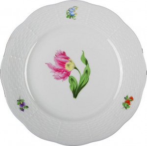 53457 Herend Тарелка обеденная 28,5см "Китти" (розовая) Фарфор