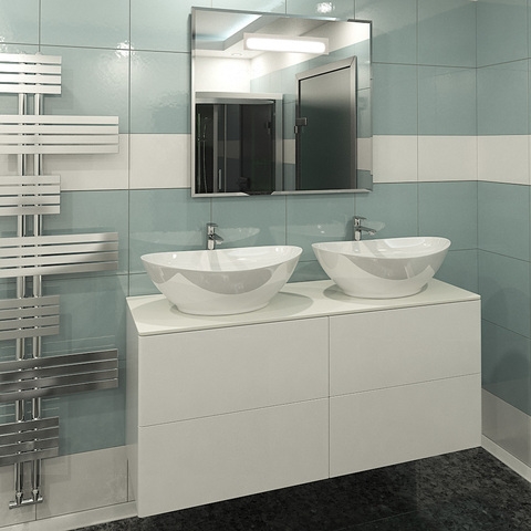 Orange Ot-130TuSTONE Тумба подвесная Otto без раковин. Хром sun-id-1516917 - Вид №2