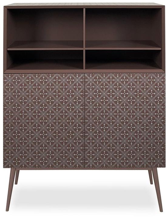 Barba design Буфет из лакированной древесины с распашными дверцами Tiles 108.f02/f0/e0 - Вид №2