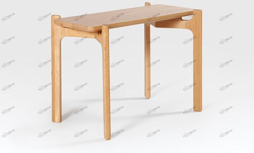 Liqui Contracts Прямоугольный сервисный столик из дуба Shaw sun-id-1344728