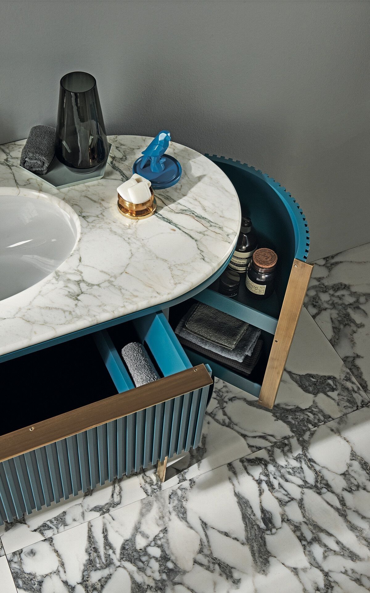 Умывальник с ящиками и дверцами Gaia Mobili Contemporary ARCH-00124991 - Вид №2