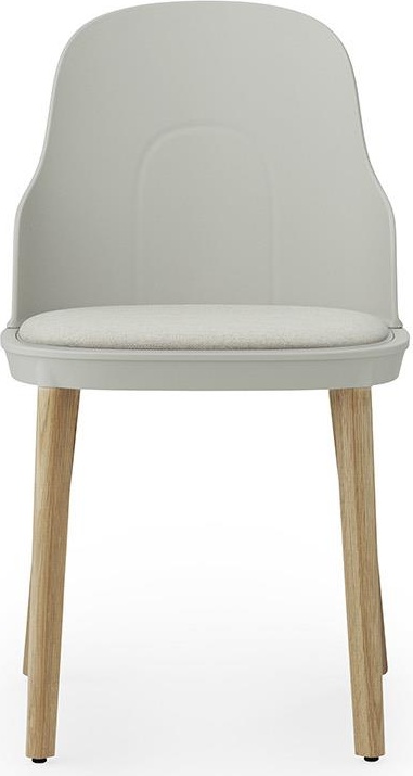 304075 Обивка для стульев Main Line, лен, теплый серый / дуб Normann Copenhagen Allez  - Вид №1