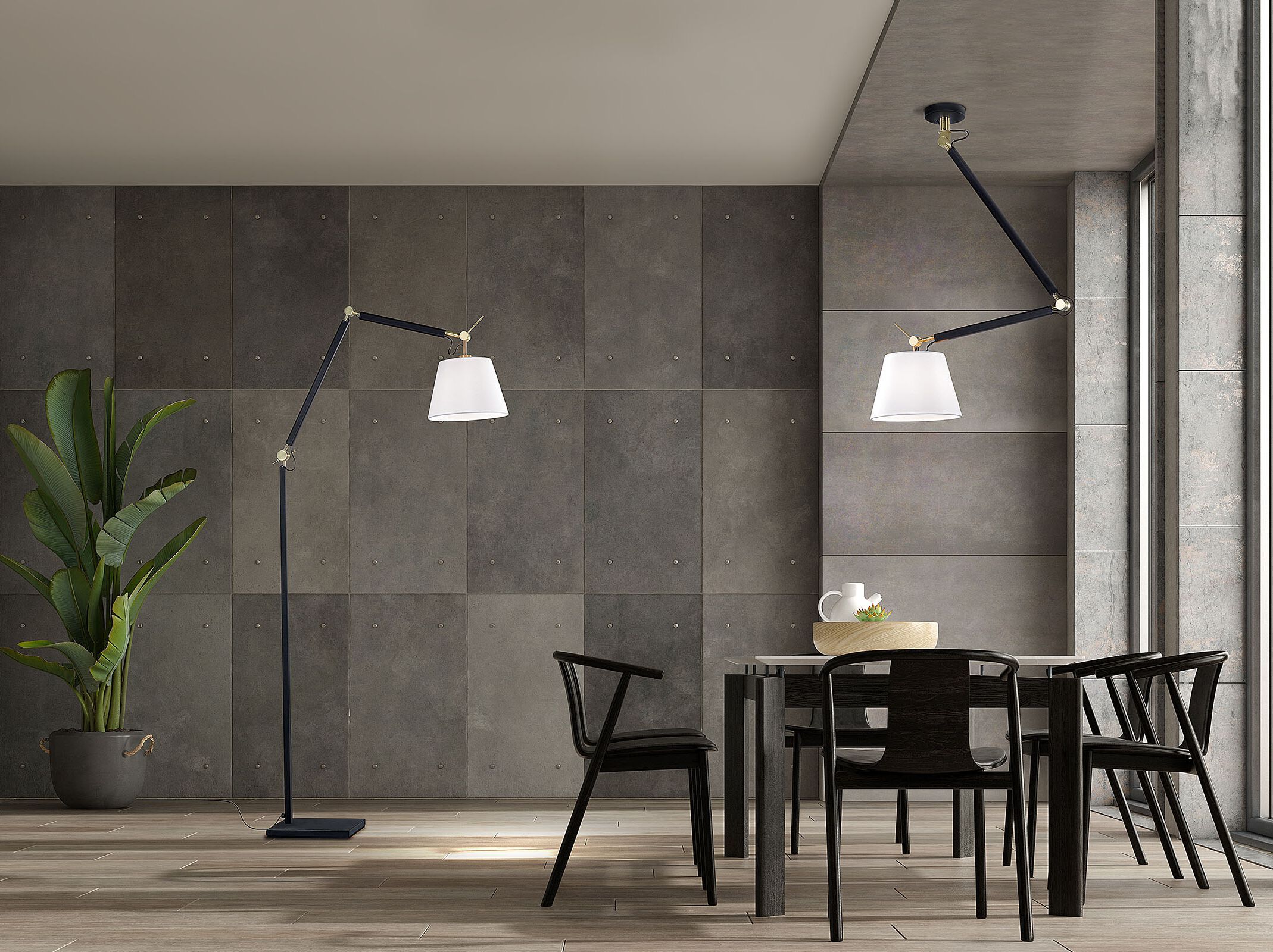 Регулируемая металлическая потолочная лампа Valaisin Grönlund Visual ARCH-00084322 - Вид №4