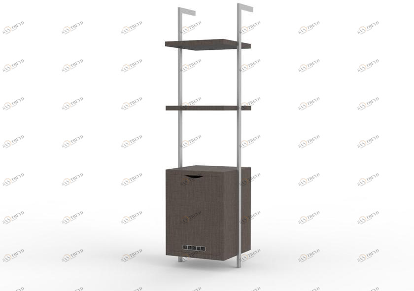 Mobilspazio Полка с креплением от пола к потолку для гостиниц Urban sun-id-1466484