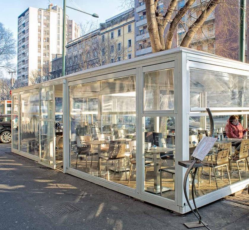 L'Officina by Adami Закрывающаяся металлическая беседка sun-id-1355151 - Вид №2