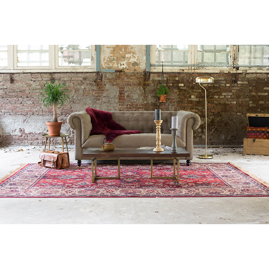 Ковер Bid 200х300 см, красный Dutchbone 6000057 - Вид №3