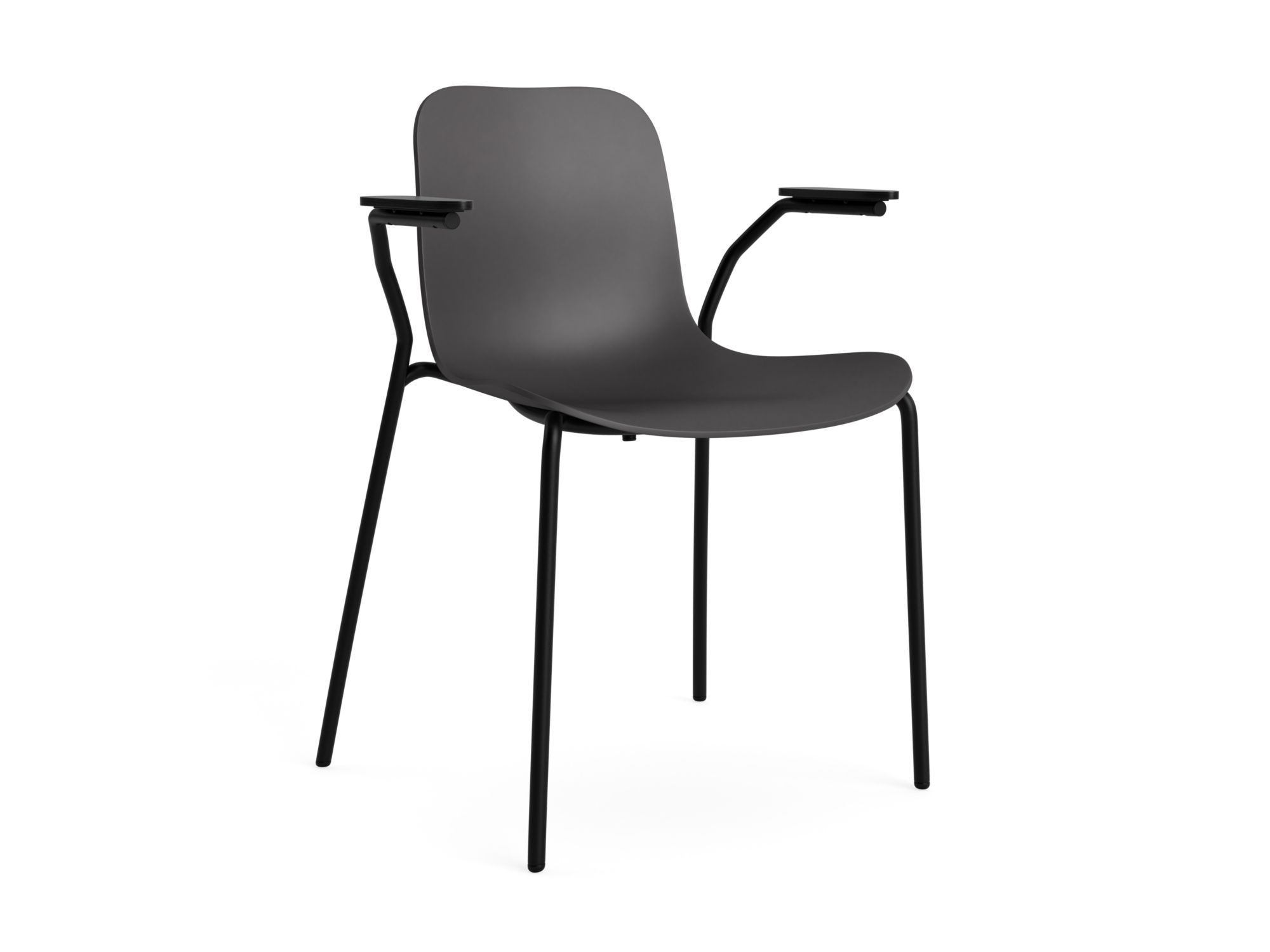 Пластиковый стул с подлокотниками NORR11 Langue ARCH-00132165 - Вид №5