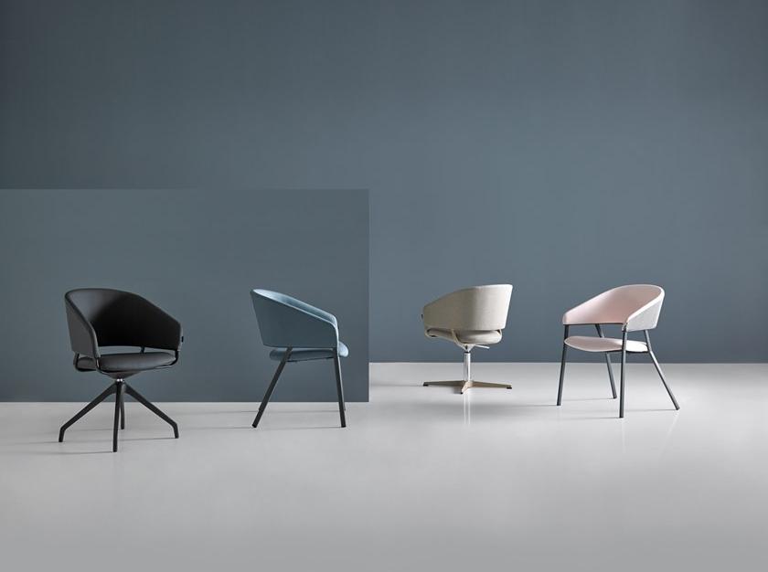 Mobboli Поворотное рабочее кресло с 5-спицевыми подлокотниками Odei Odgc / odbc - Вид №1