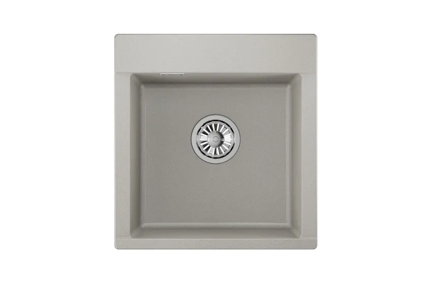ES-4701, БАЗАЛЬТ, кухонная мойка, кварц, ESTETICA GRANULA 4701-ST161 - Вид №2